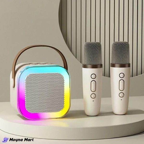 Portable K12 Karaoke Wireless Microphone USB Bluetooth Speaker
